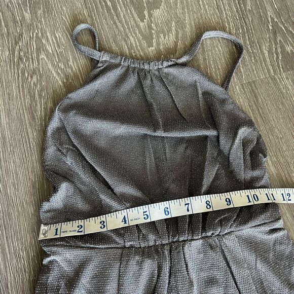 Show Me Your Mumu XS Amanda Maxi Dress Dancing Queen Shine Smoke NEW - Picture 7 of 11